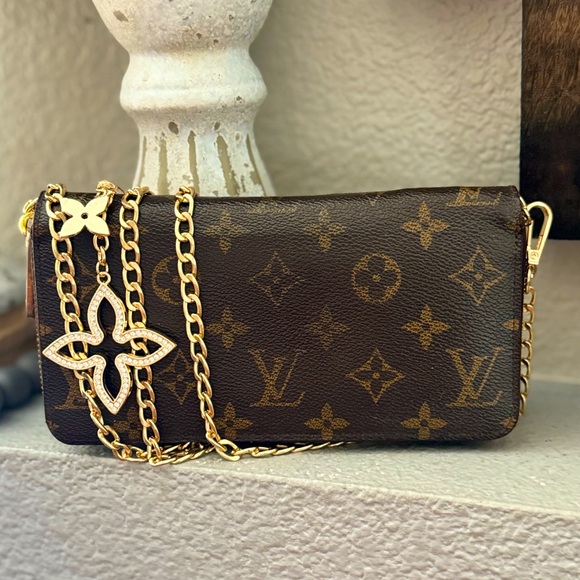 Louis Vuitton Handbags - Louis Vuitton Monogram Zippy Zip Around Long Wallet Purse/converted
